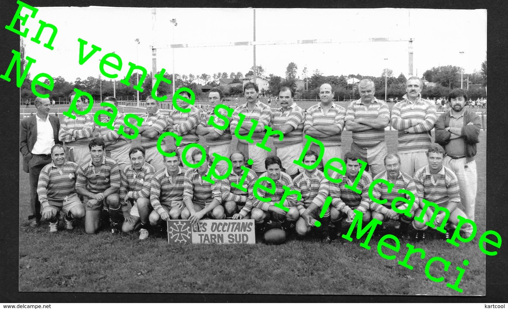 Equipe De Rugby Les Occitans Tarn Sud / Albi Ou Autres Villes / Tarn / Photo Véritable à étudier / 11X18cm Env (No CP) - Albi