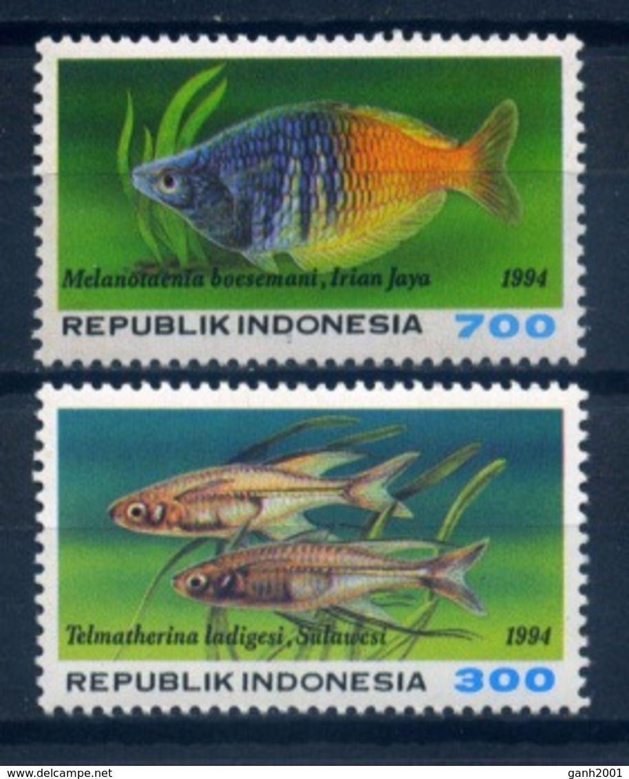 Indonesia 1994 / Fish MNH Peces Fische  Poisson / C8016   2-15 - Peces