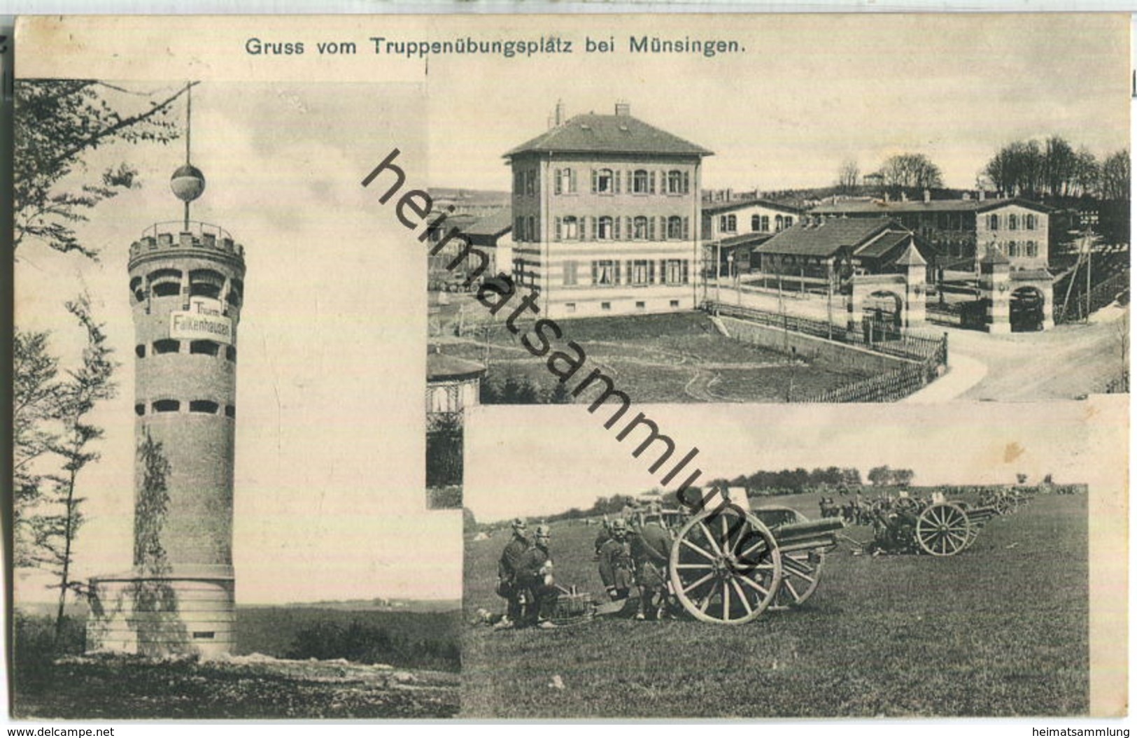 Münsingen - Gruss Vom Truppenübungsplatz - Verlag Gebr. Schmid Münsingen - Münsingen