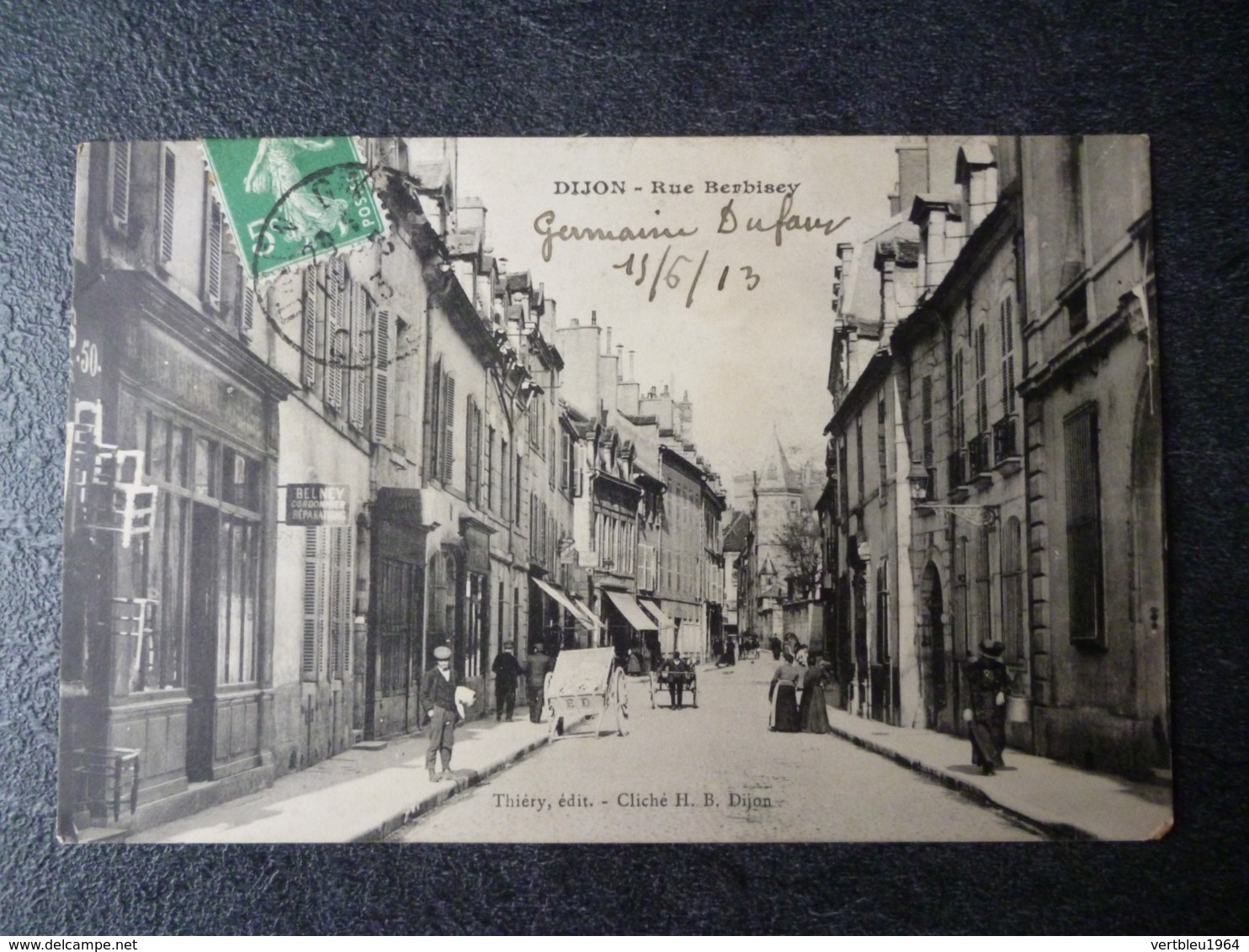 Cpa 21 Dijon  Rue Berbisey - Dijon