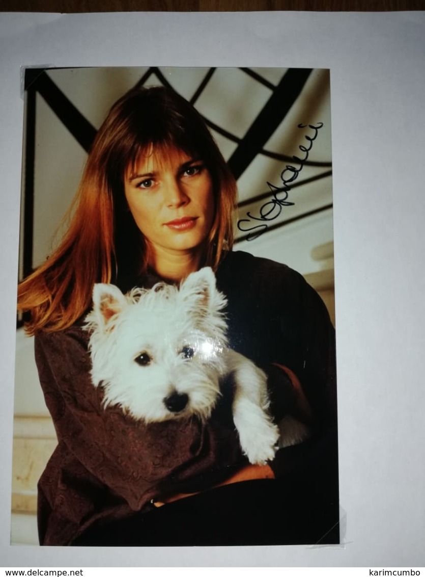 Stephanie De Monaco Autographes Et Carte De Visite - Sonstige & Ohne Zuordnung