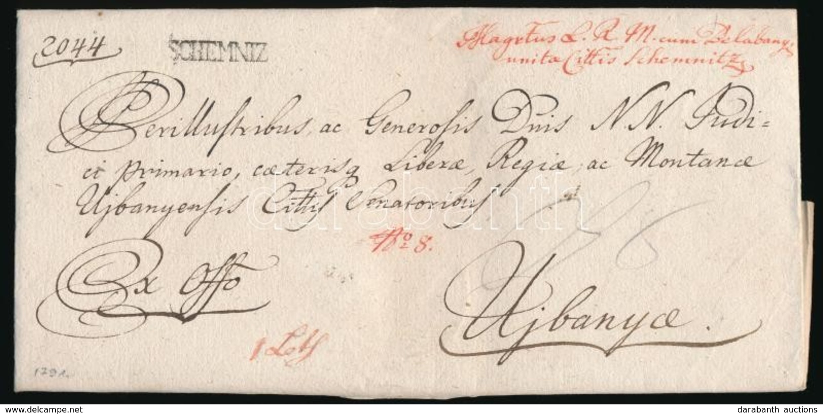 1791 Ex Offo 'SCHEMNIZ' - Ujbanya - Other & Unclassified