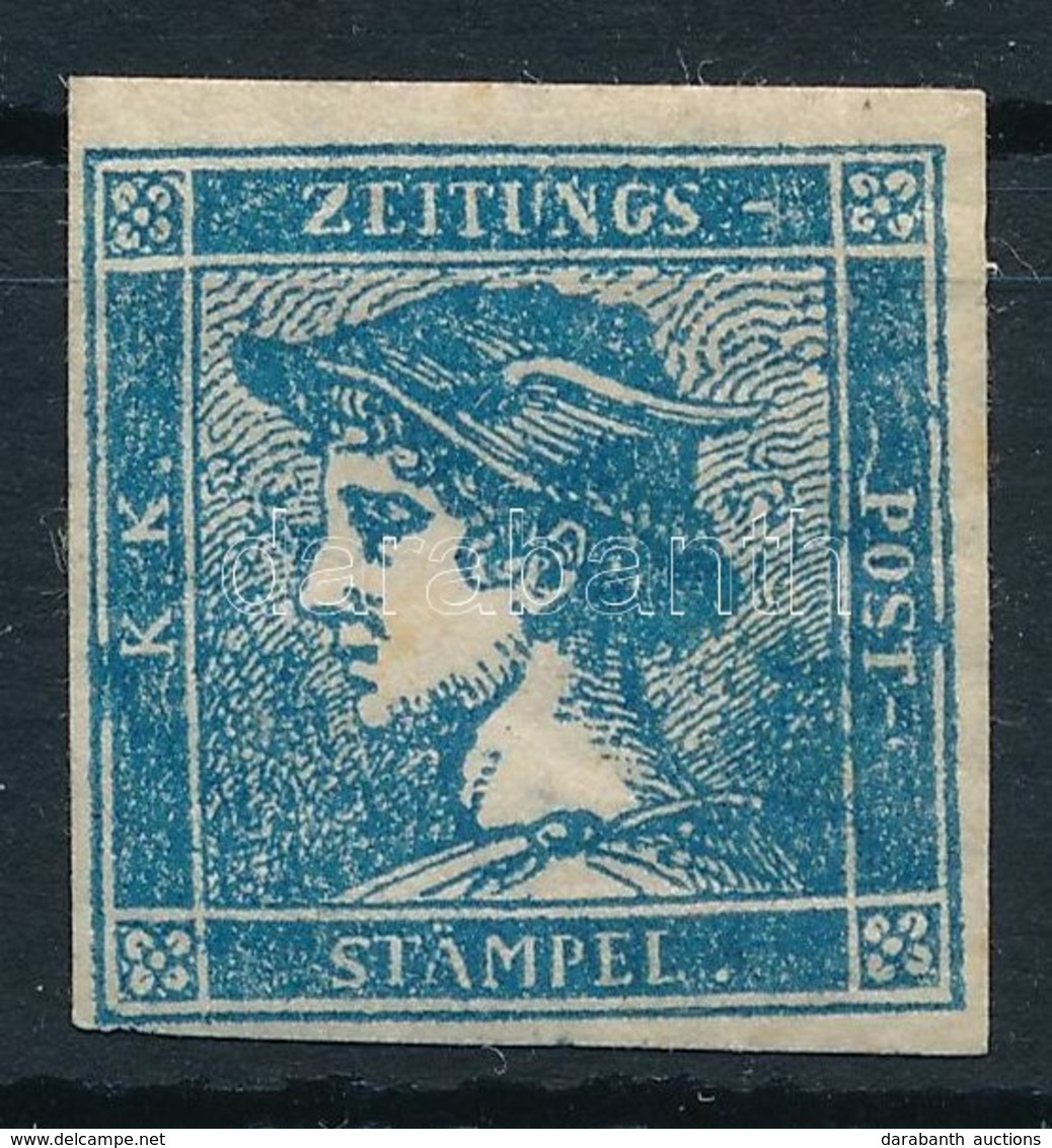 * 1851 Hírlapbélyeg IIc Kék / Newspaper Stamp IIc Blue Certificate: Steiner - Sonstige & Ohne Zuordnung