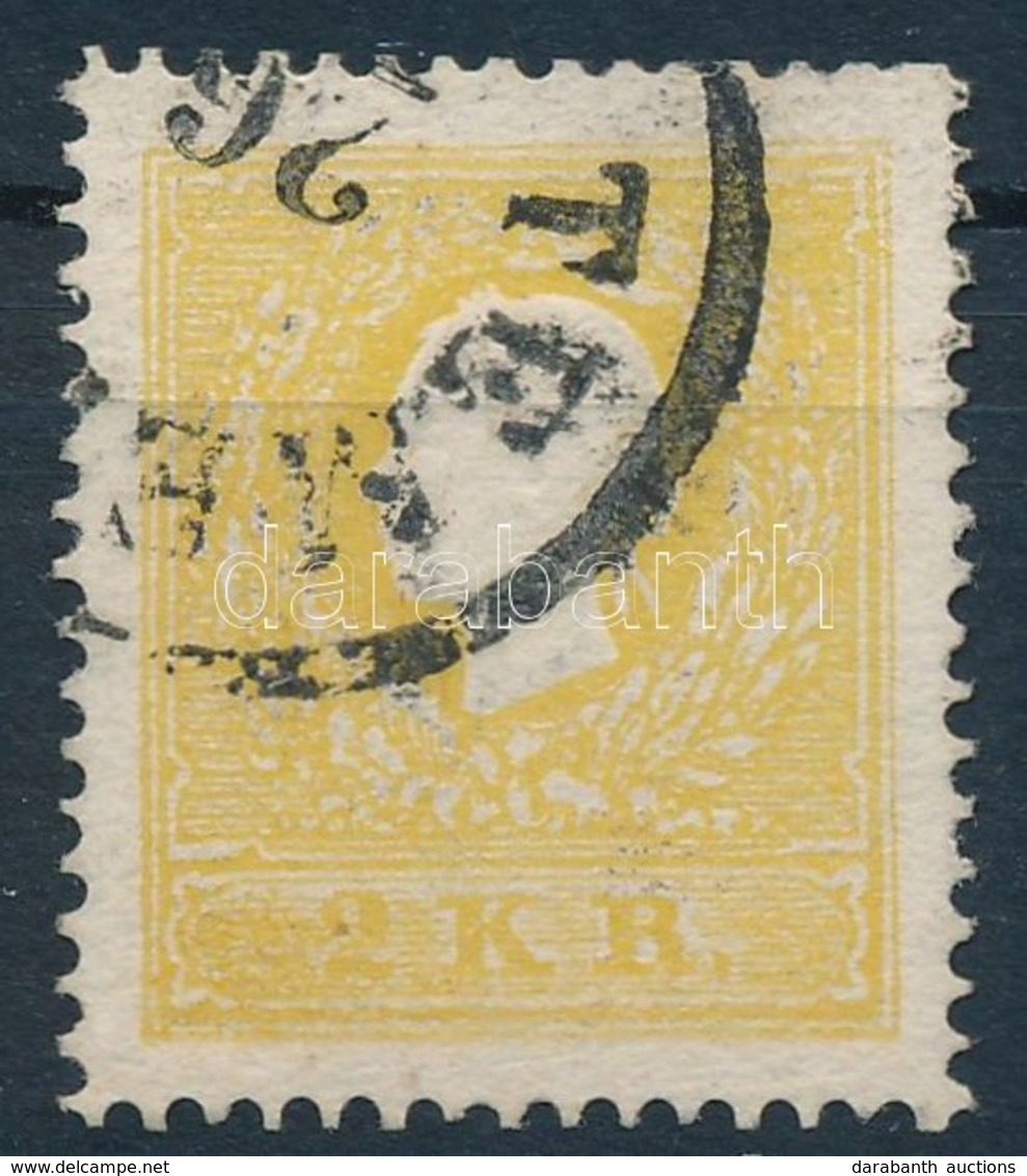 O 1858 2kr I. Tipus 'TEME(SVÁR)' (58.000) Certificate: Ferchenbauer - Autres & Non Classés