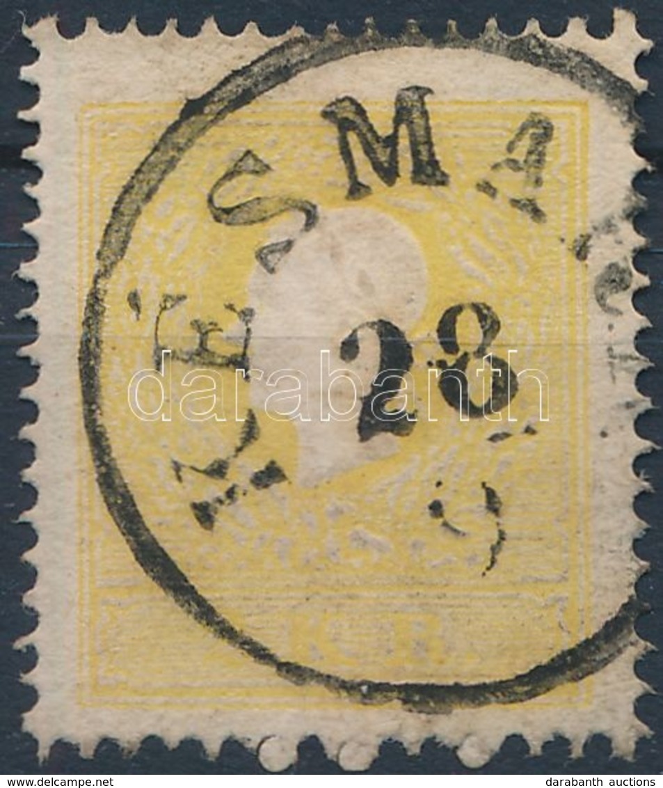 O 1858 2kr II. Centrált / Centered 'KÉSMAR(K)' Signed: Ferchenbauer - Sonstige & Ohne Zuordnung