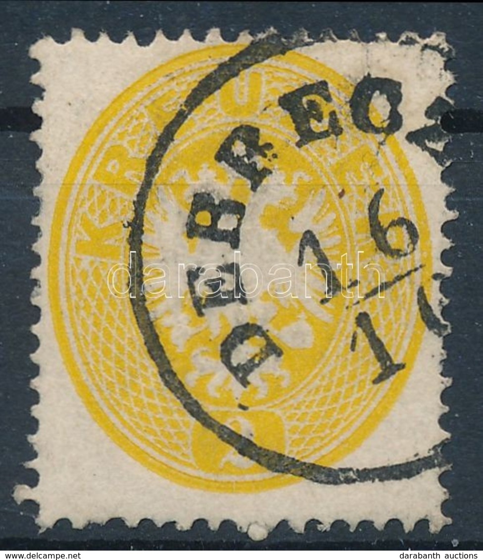 O 1863 2kr Sárga élénk Szín / Lively Yellow Colour 'DEBRECZ(EN)' - Sonstige & Ohne Zuordnung