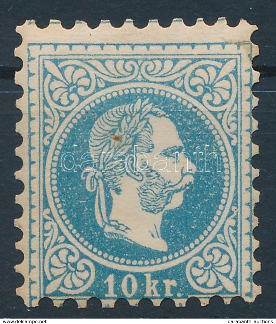 * 1867 10kr Tejkék / Milk Blue. Certificate: Steiner - Autres & Non Classés