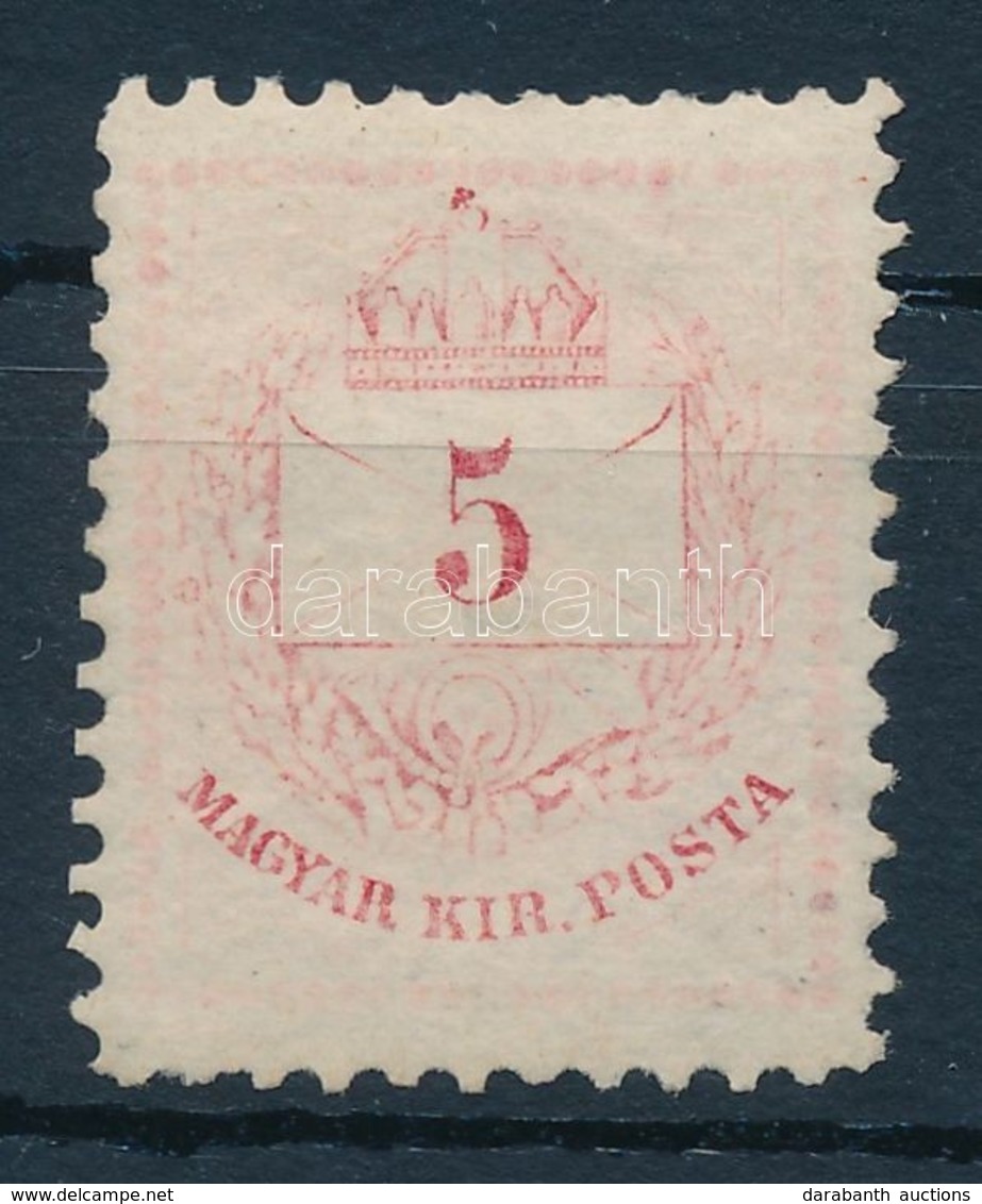 * 1874 5kr 11 1/2 Fogazással / Perforation - Autres & Non Classés