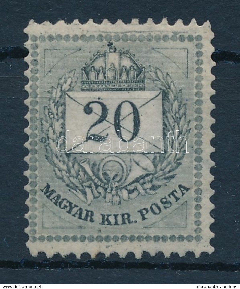 ** 1881 20kr 13-as Fogazással / Perforation 13 (150.000) - Autres & Non Classés