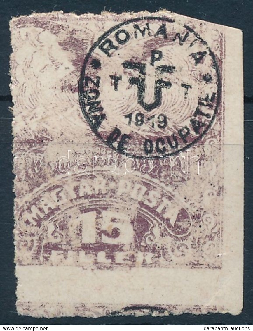 ** Debrecen II. 1920 15f Próbanyomat / Proof. Signed: Bodor - Sonstige & Ohne Zuordnung