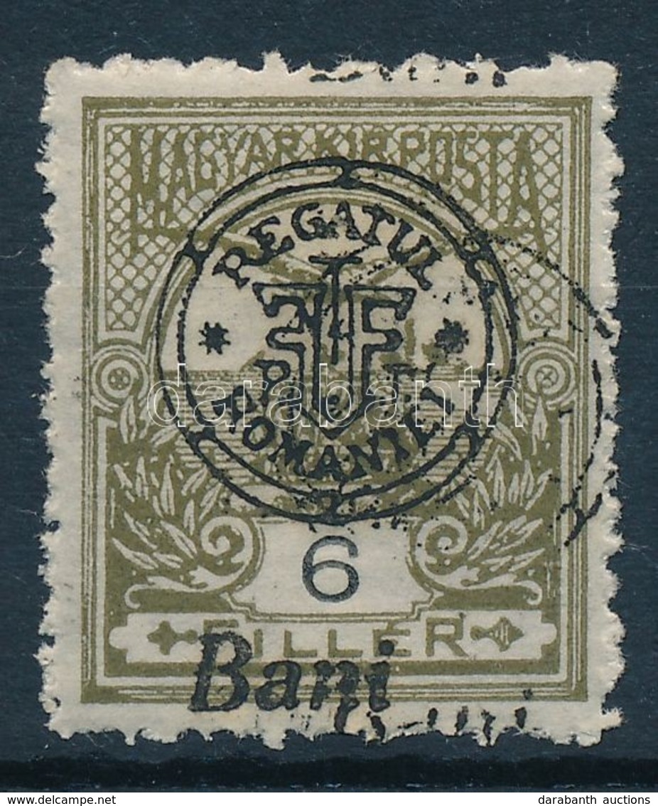 ** 1919 Turul 6f Dupla Felülnyomással / Mi 15 II. With Double Overprint. Signed: Bodor - Sonstige & Ohne Zuordnung