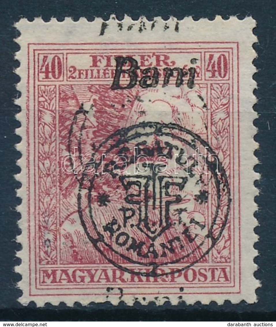 (*) 1919 Hadisegély 40f Dupla Felülnyomással / Mi 25 II. With Double Overprint. Signed: Bodor - Autres & Non Classés