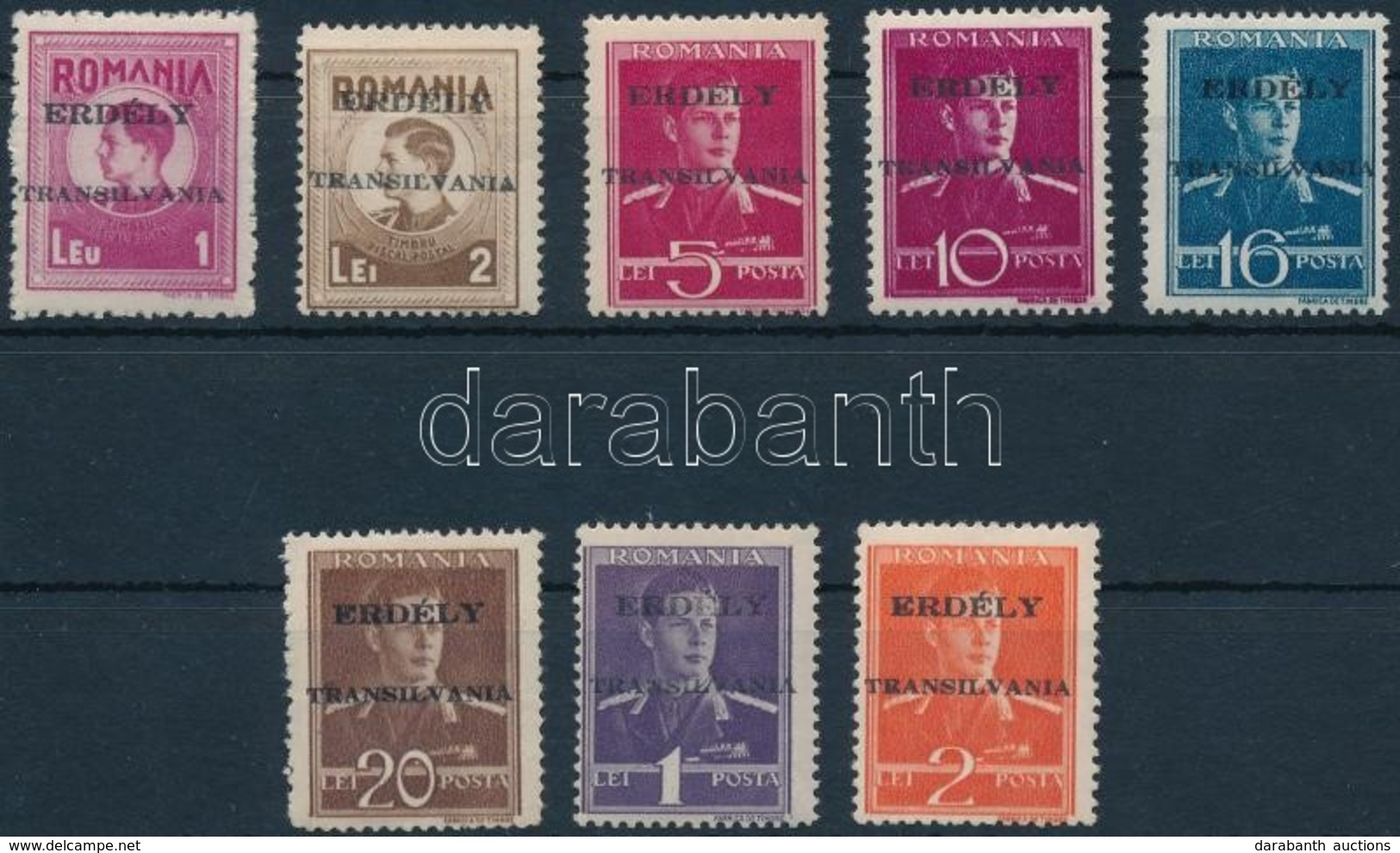 ** Marosvásárhely 1944 Teljes Sor / Set. Signed: Bodor - Sonstige & Ohne Zuordnung