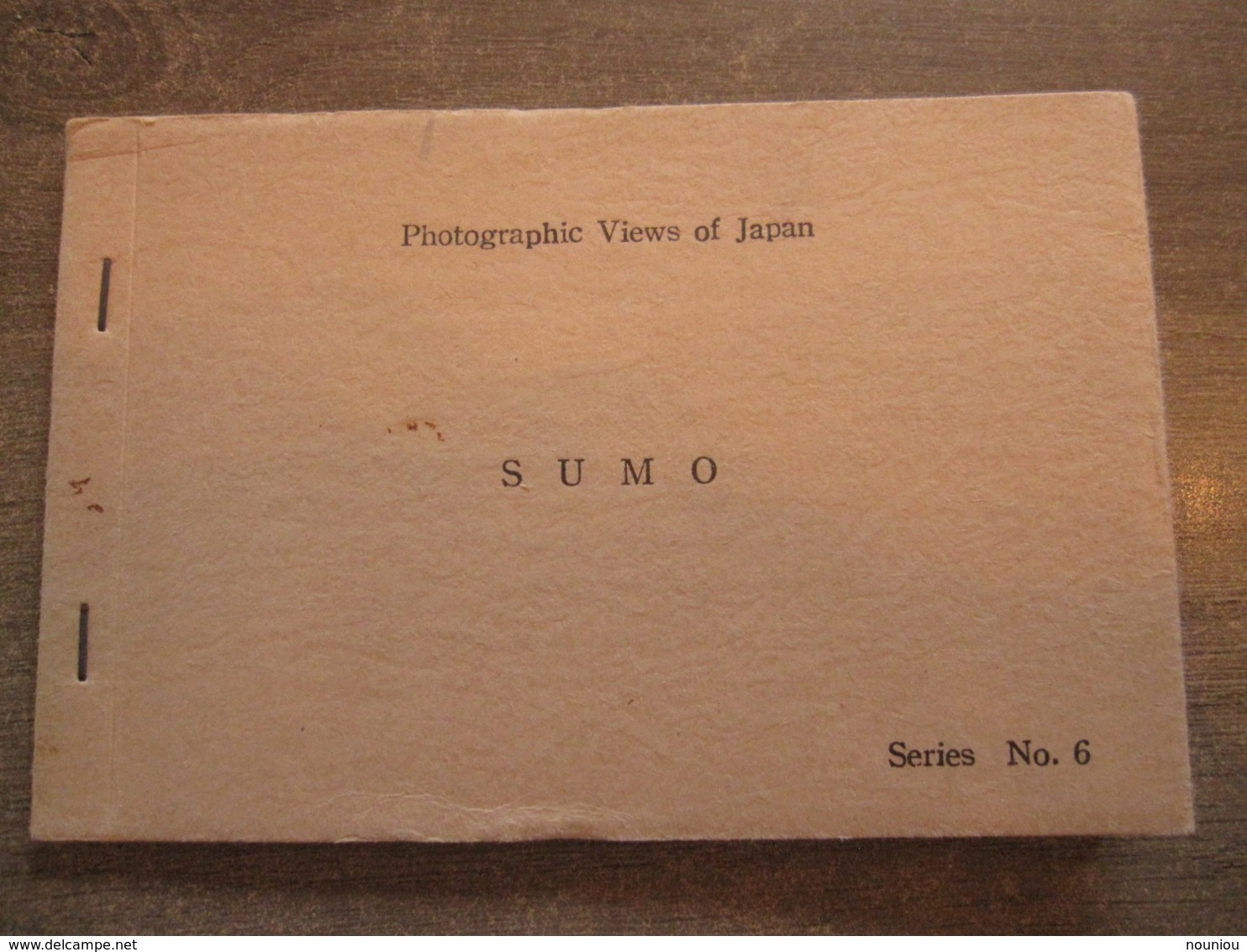 Rare Antique Booklet Photographs Photo SUMO Wrestling JAPAN Tokyo Kokugi-kan Hagoroyama Champion Francis Haar - Sporten