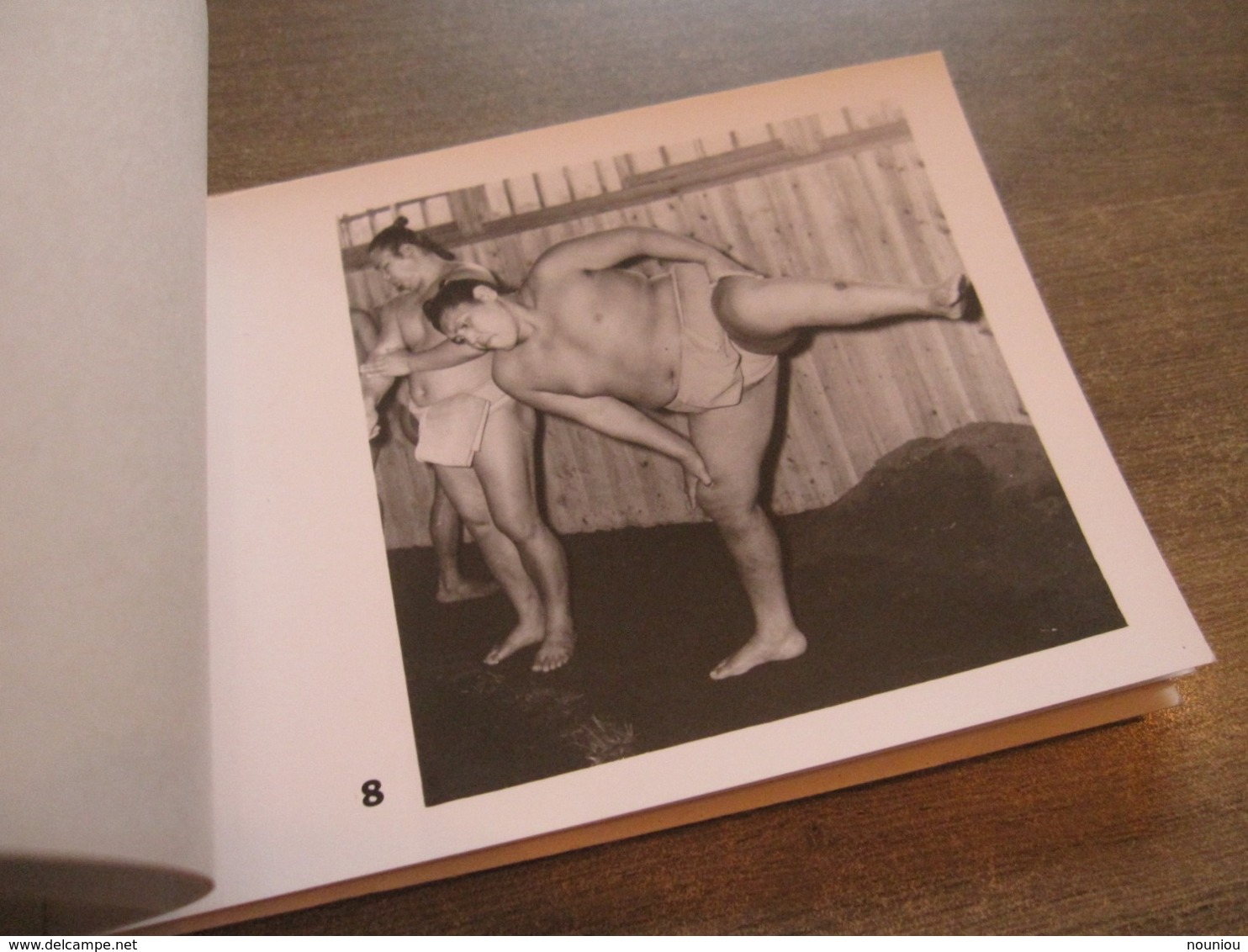 Rare antique booklet photographs photo SUMO Wrestling JAPAN Tokyo Kokugi-kan Hagoroyama Champion Francis Haar