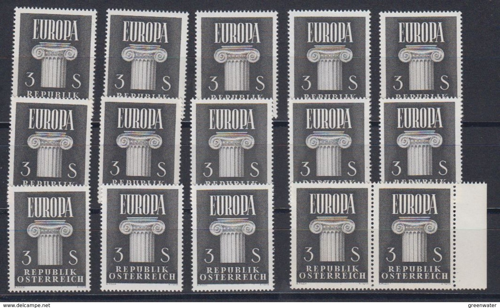 Europa Cept 1960 Austria 1v (15x) ** Mnh (44987) - 1960