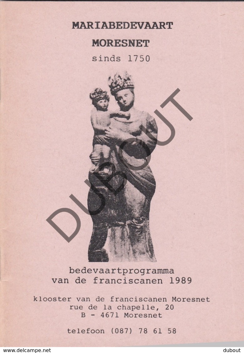 MORESNET Mariabedevaart 1989  (R350) - Antiguos