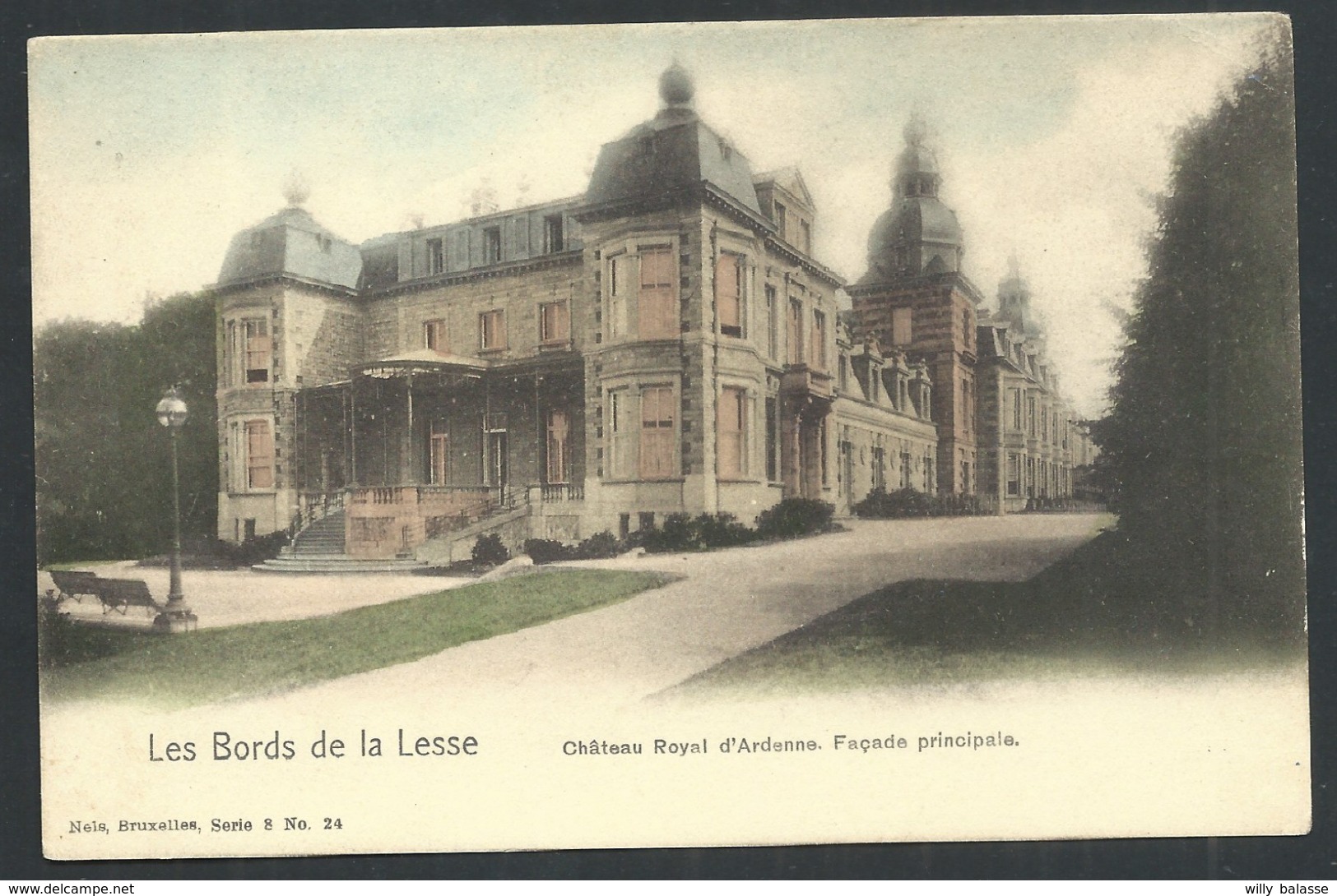 1.1 // CPA - Bords De La Lesse - Château Royal D'ARDENNE - Nels Couleur Série 8 N° 24  // - Houyet