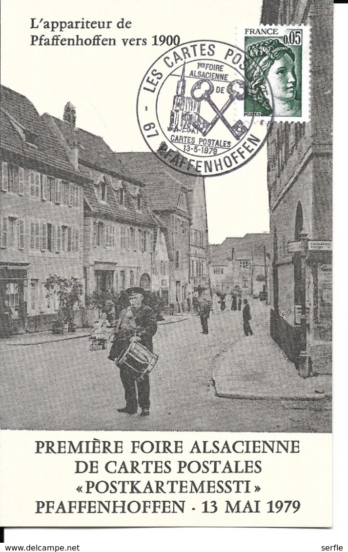 67 - Pfaffenhoffen - 1ère Foire Alsacienne De Cartes Postales "Postkartemessti" - Autres & Non Classés