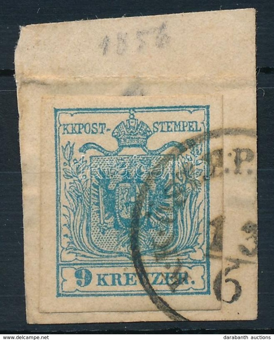 1850 9kr Kivágáson / On Cutting 'K.K.ÖST.E.P.' (Krími Háborúból) - Other & Unclassified