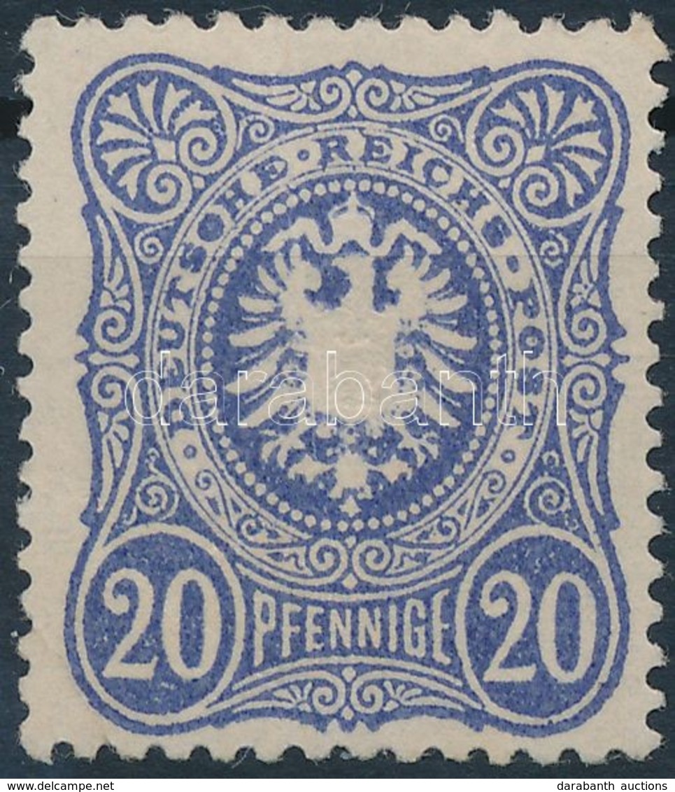 ** 1875 Mi 34a, Függőleges Papírránccal / With Paper Crease (Mi EUR 3.500.-) Certificate, Signed: Wiegand - Otros & Sin Clasificación