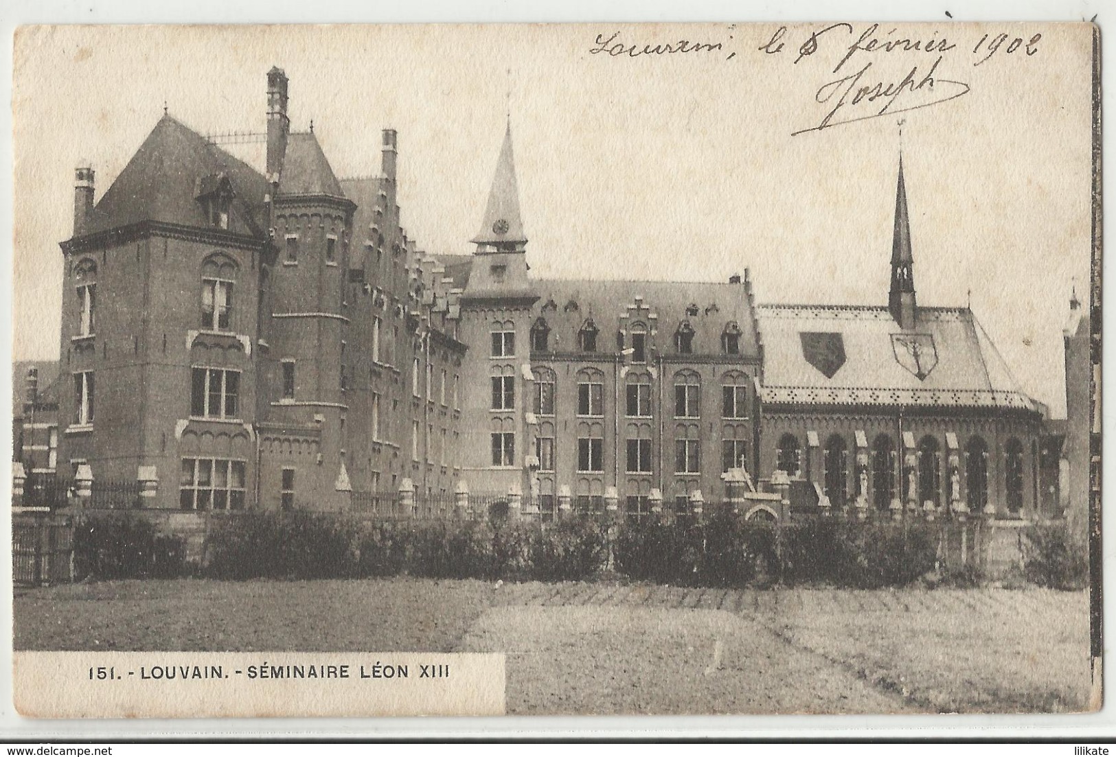 Leuven - Louvain - Seminaire Leon XIII 1902 - Leuven