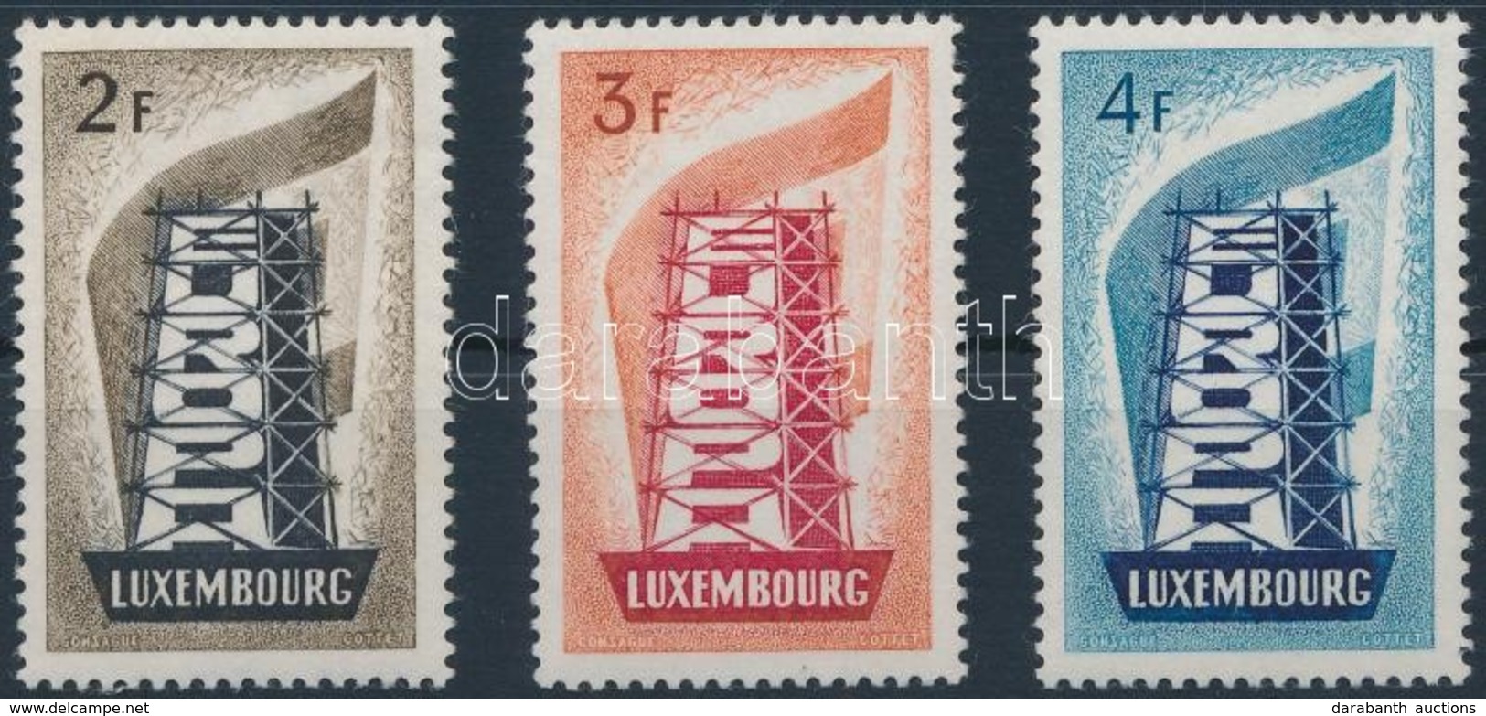 * 1956 Europa CEPT Mi 555-557 - Autres & Non Classés