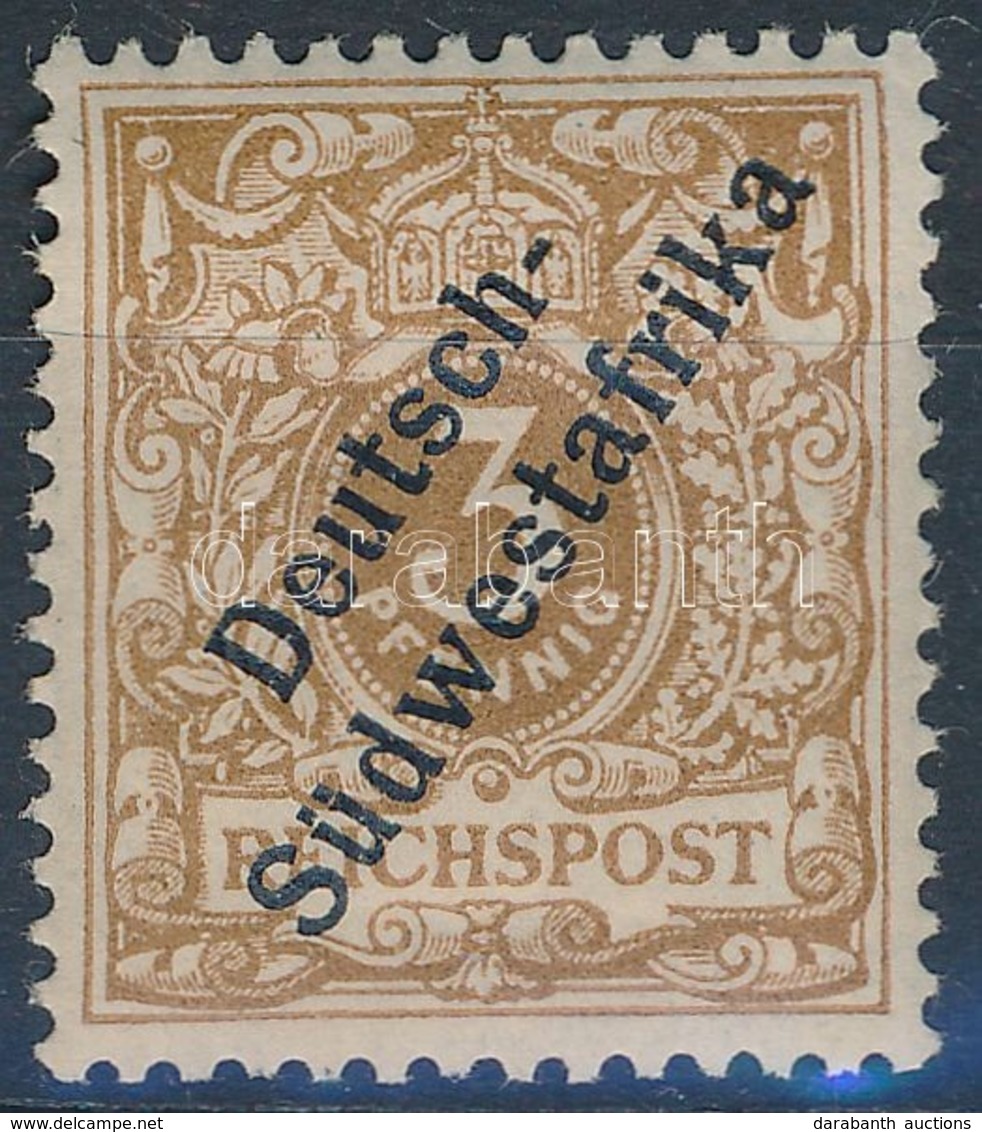 * Deutsch-Südwestafrika 1898 Mi 5e Certificate: Jäschke-Lantelme - Autres & Non Classés
