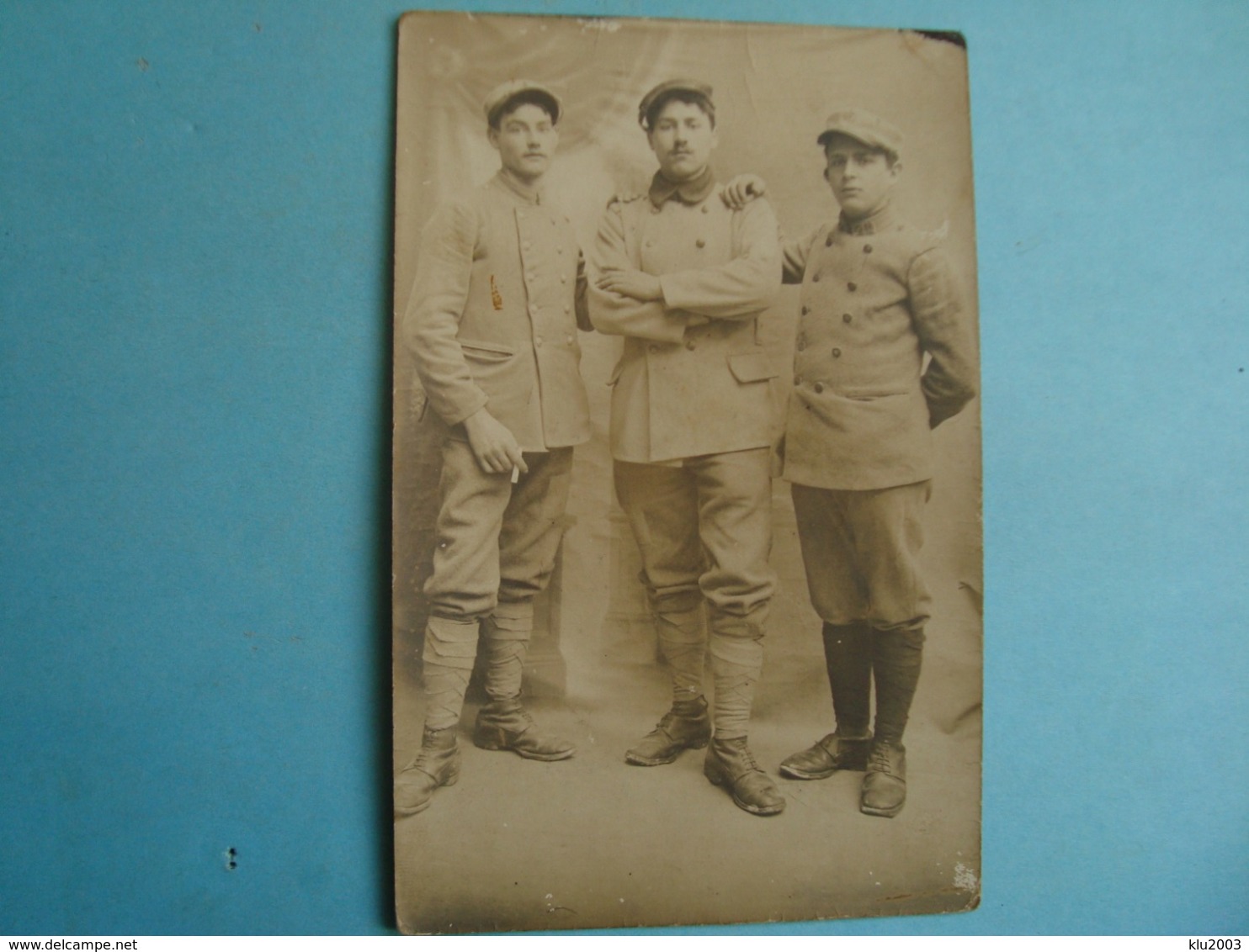 Militaire - Carte Photo - Militaires à Identifier - Regiments