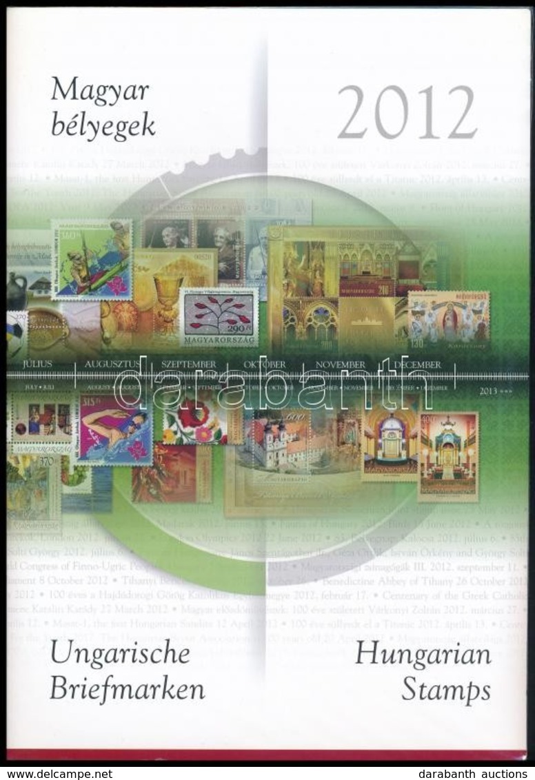 ** 2012 Magyar Bélyegek éves Szett / Year Set - Autres & Non Classés