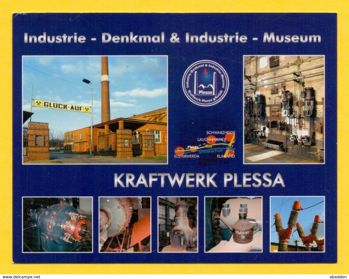 Xx01xx ★★ KRAFTWERK PLESSA - Mehrbildaufnahme - Plessa