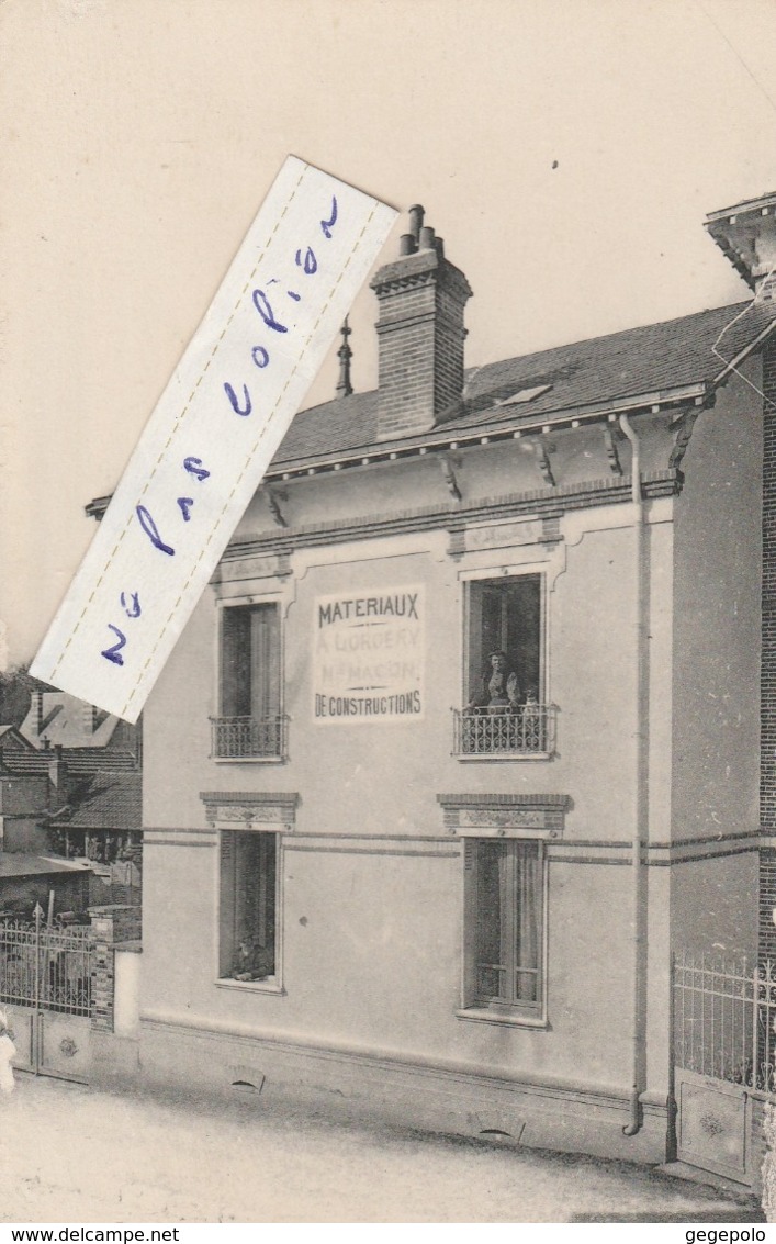 MALESHERBES - Matériaux De Constructions A. LORGERY   ( Carte Photo ) - Malesherbes