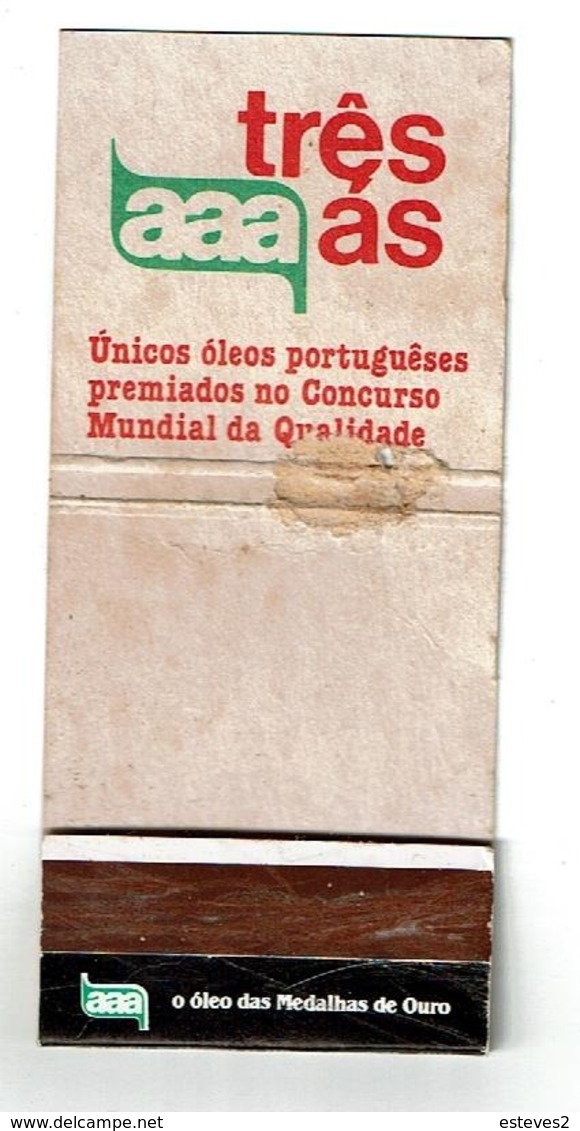 INCOMPLETE Matchbook , Matchbox ,  Some Missing Matches , Rosa Mota , Athletics , Marathon ,  Cooking Oil AAA , Três Ás - Matchboxes