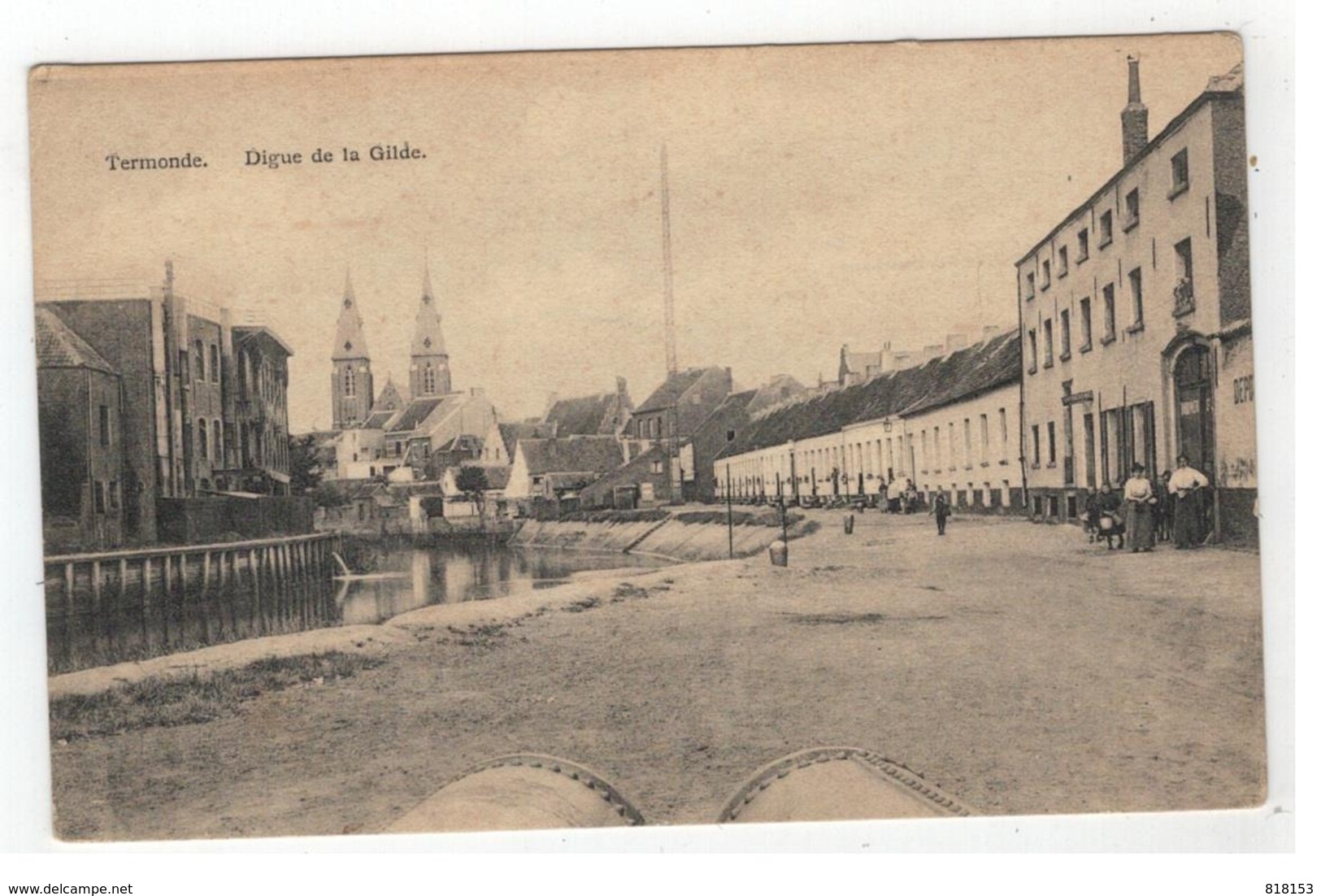 Dendermonde  -  Termonde.  Digue De La Gilde - Dendermonde