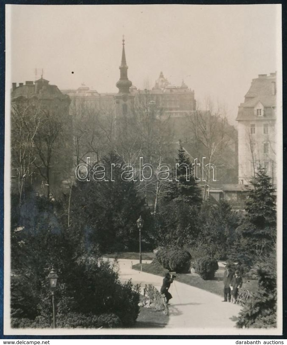 1929. április 7. Kinszki Imre (1901-1945) Budapesti Fotóművész Hagyatékából, Jelzés Nélküli, De A Szerző által Datált, V - Autres & Non Classés