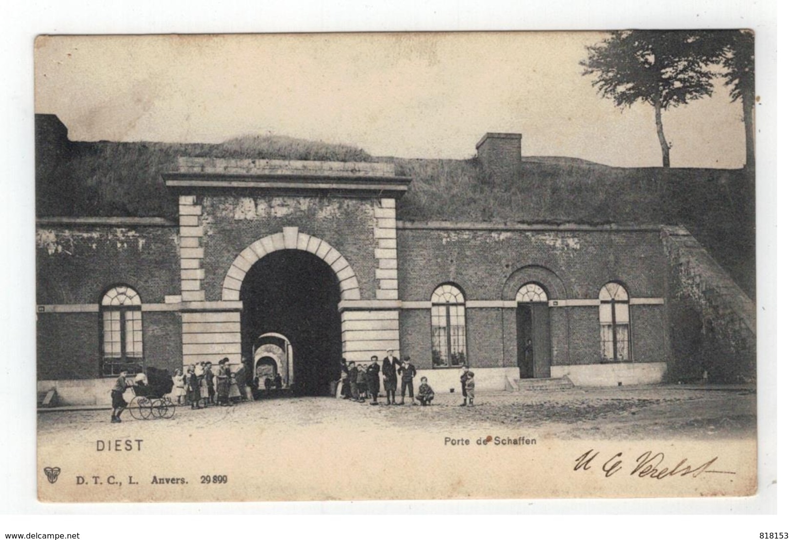 DIEST  Porte De Schaffen 1908 - Diest