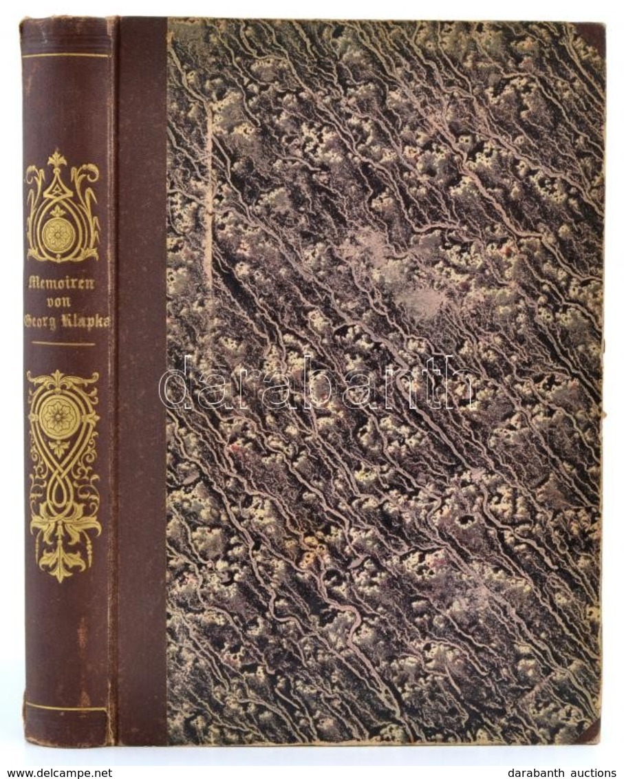 [Klapka György]: Memoiren Von Georg Klapka. April Bis October 1849. Leipzig, 1850, Otto Wigand, 1 (Klapka György Kőnyoma - Sin Clasificación