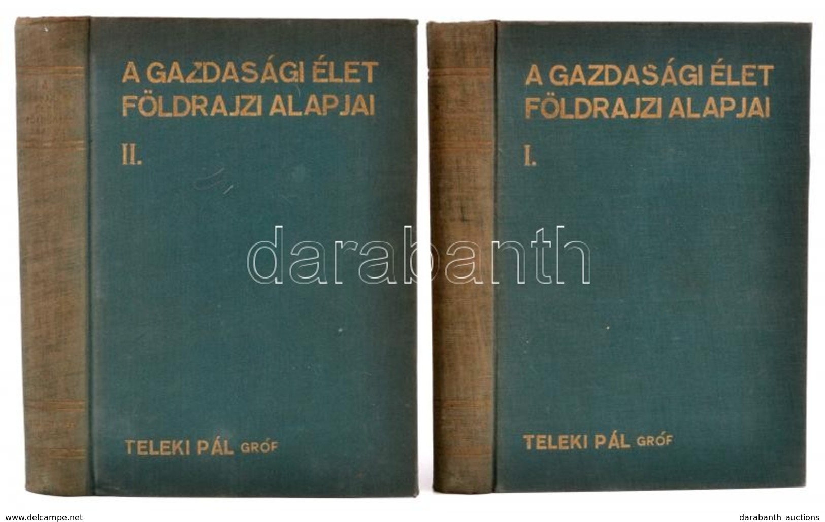 Teleki Pál: A Gazdasági élet Földrajzi Alapjai.
Írta, Részben Pedig Tanári Előadásai Jegyzetéből Koch Ferenc és Kádár Lá - Non Classés