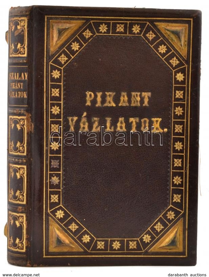 Szendrői Aszalay József: Pikánt Vázlatok Az élet- és Történelemből. Eger, 1864, Jentsch G. (Érseki Lyceum Ny.),8+296 P.  - Non Classés