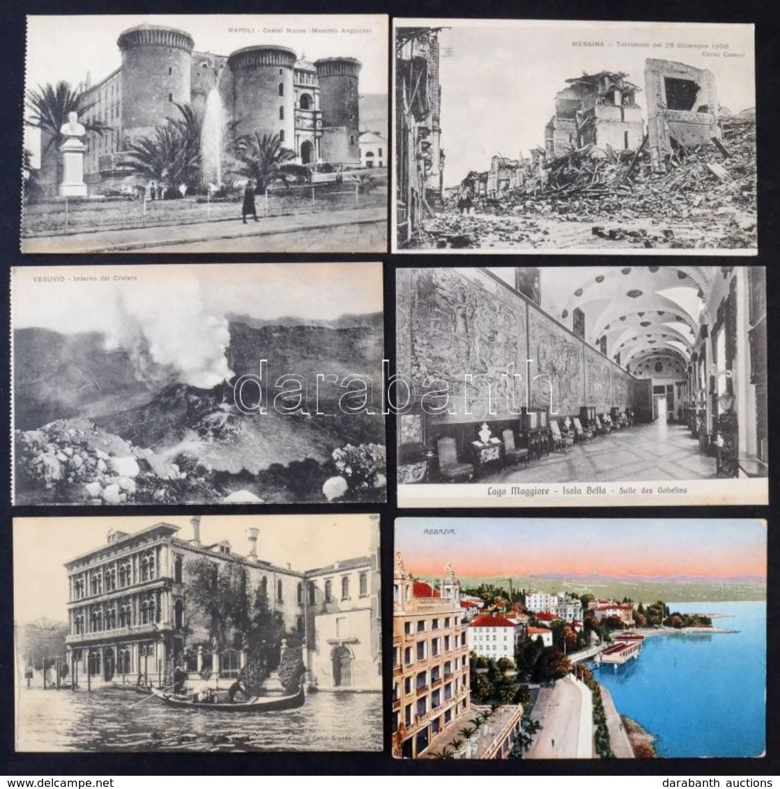 ** * Kb. 1200 Db RÉGI Olasz Képeslap Dobozban. Vegyes Minőség / Cca. 1200 Pre-1950 Italian Postcards In A Box. Mixed Qua - Ohne Zuordnung