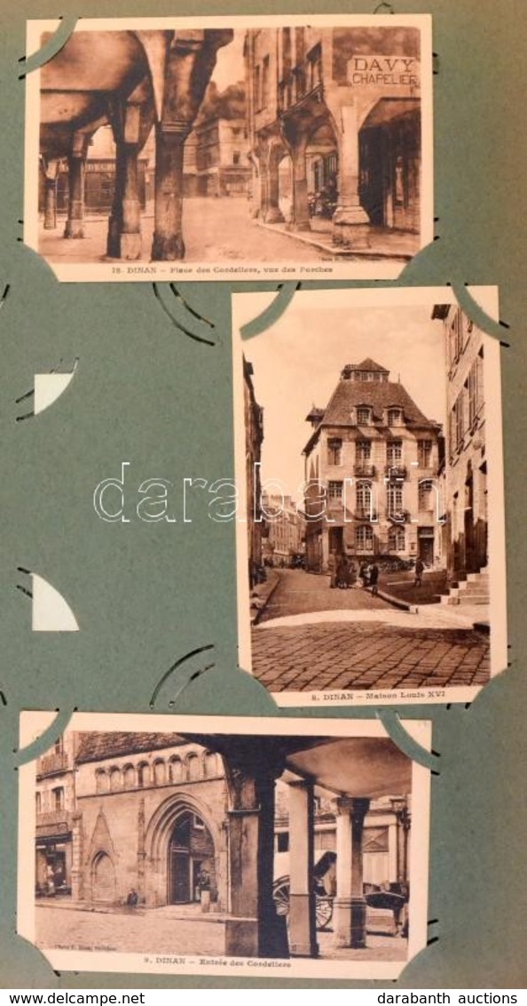 ** * Kb. 600 Db RÉGI Francia Képeslap Nagy Albumban. Vegyes Minőség / Cca. 600 Pre-1950 French Postcards In A Big Album. - Zonder Classificatie