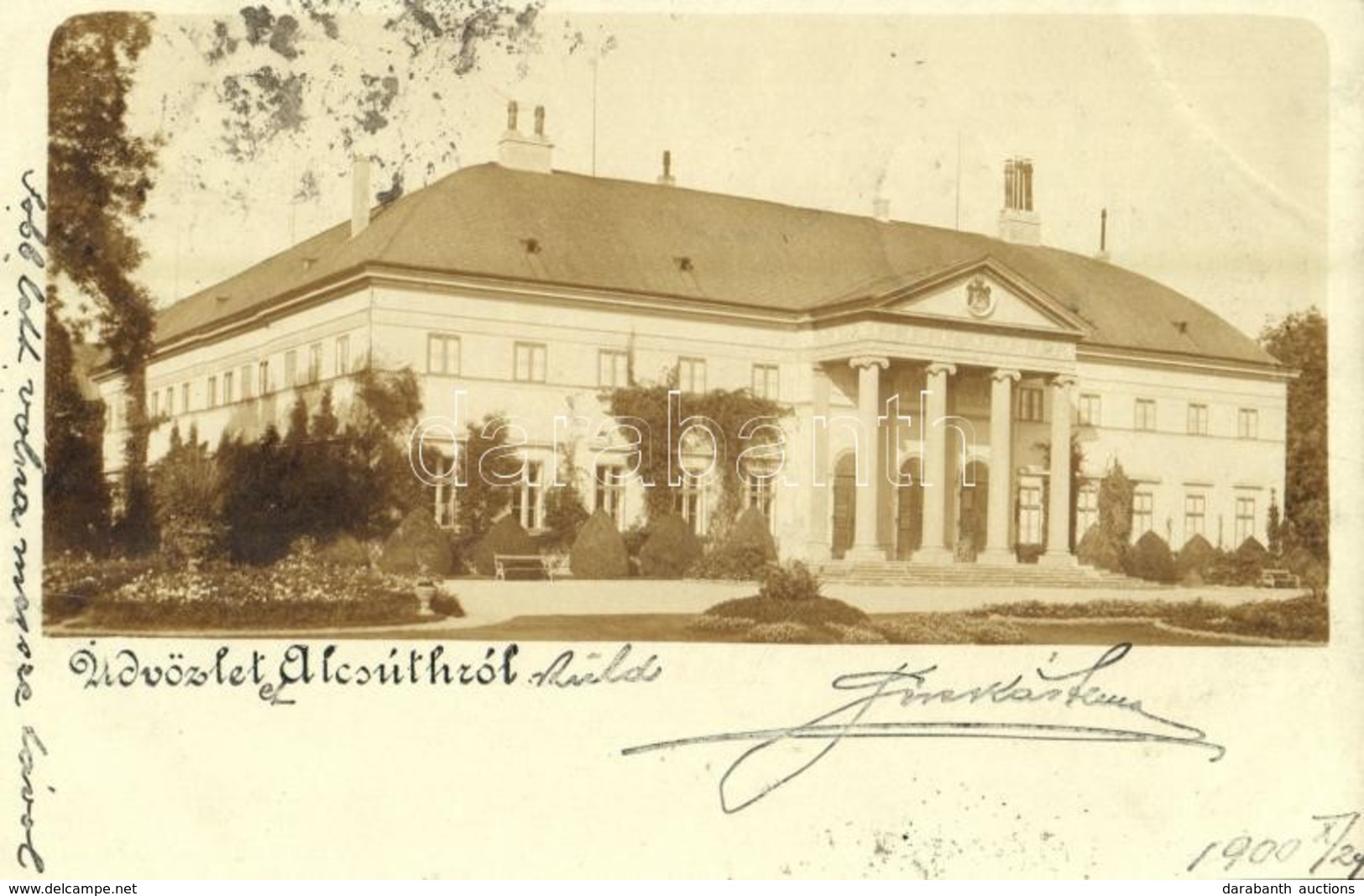 T2 1900 Alcsút (Alcsútdoboz), Habsburg Főhercegi Kastély. Photo - Sin Clasificación