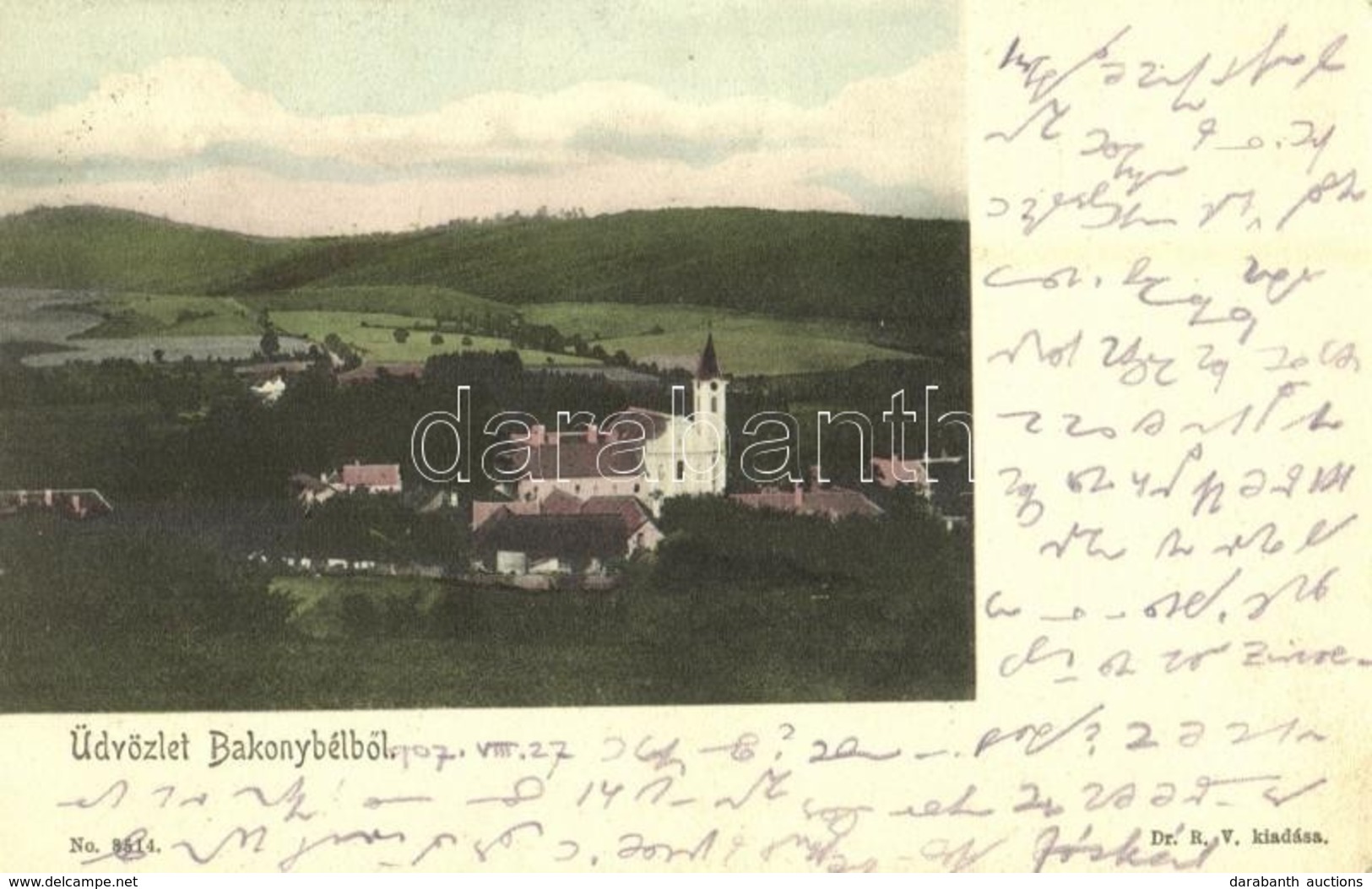 T2 1907 Bakonybél, Templopm - Non Classés