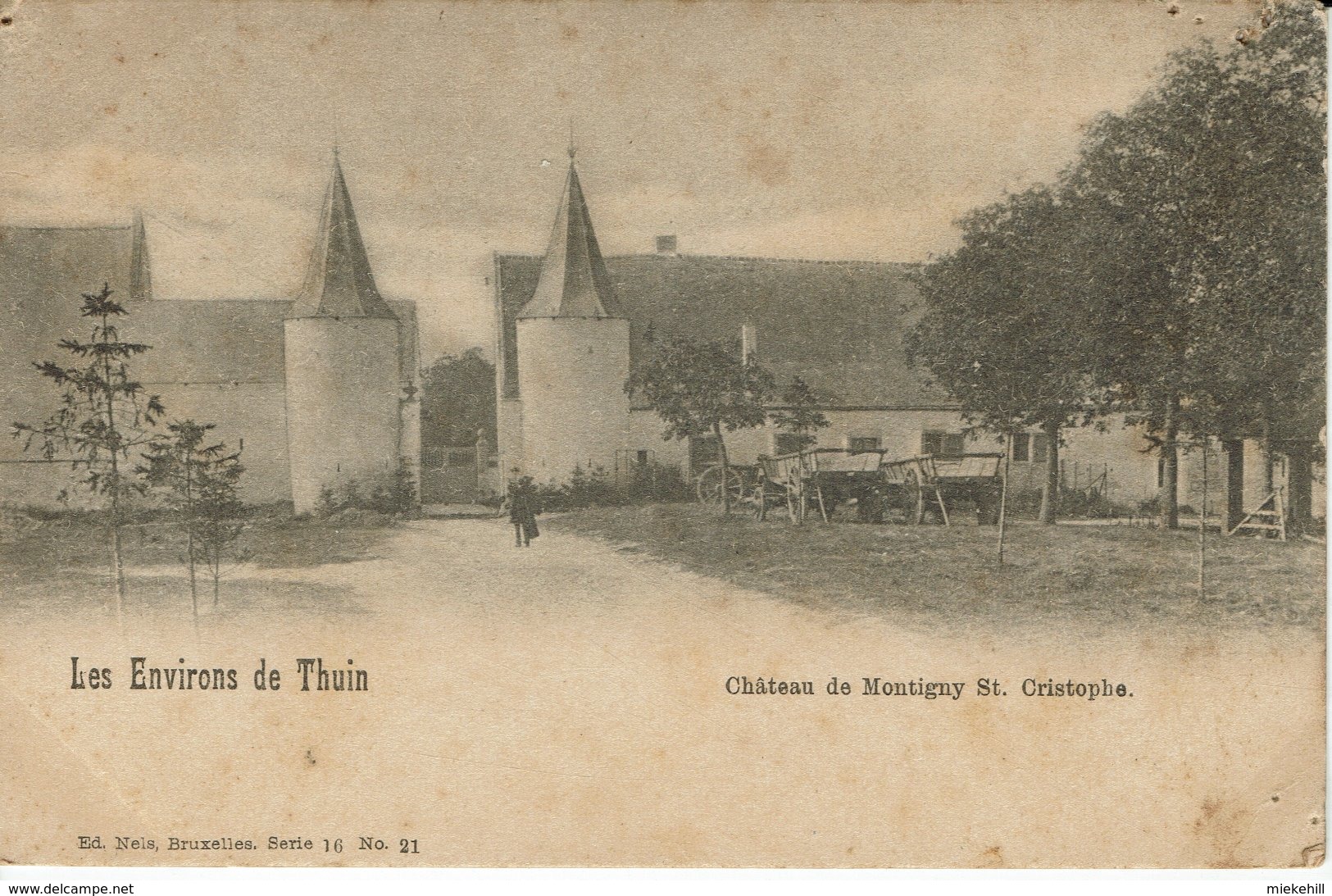THUIN -CHATEAU DE MONTIGNY SAINT CHRISTOPHE - Thuin