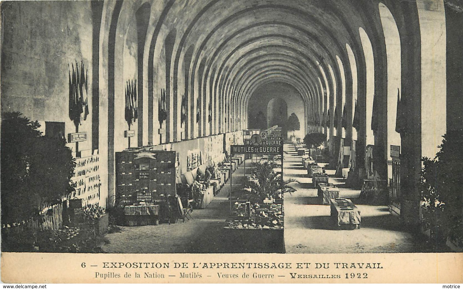 VERSAILLES - Exposition De L'aprentissage Et Du Travail, Pupilles De La Nation, Mutilés,veuves De Guerre En 1922. - Versailles