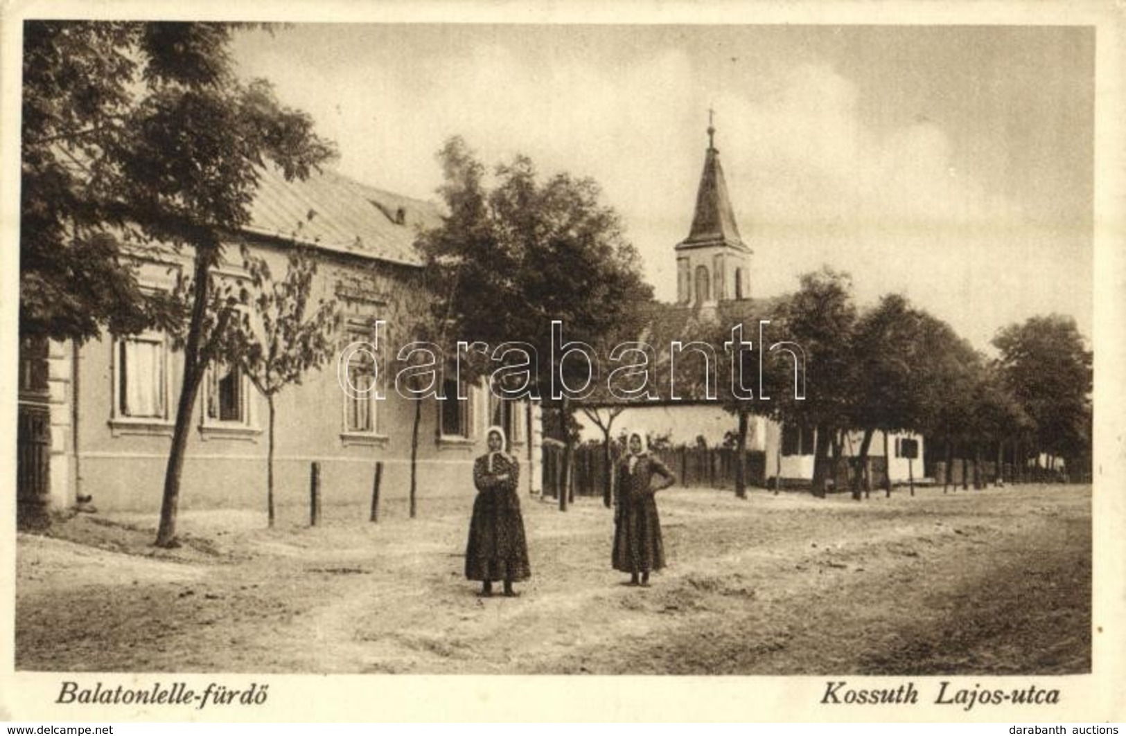 * T2 Balatonlelle-fürdő, Kossuth Lajos Utca. Wollák József Utóda Kiadása - Sin Clasificación