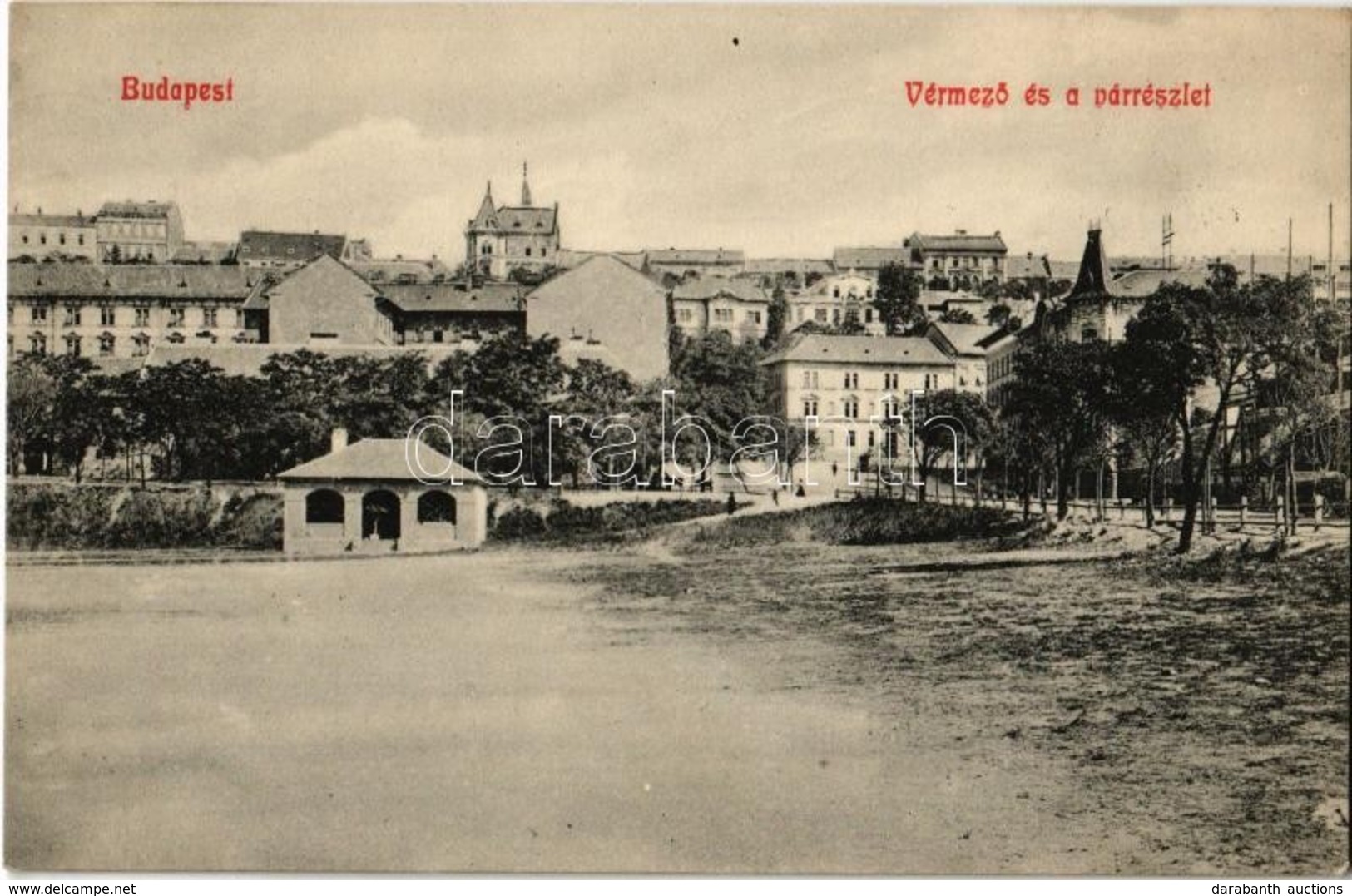 T2 1914 Budapest I. Vérmező, Vár - Non Classés