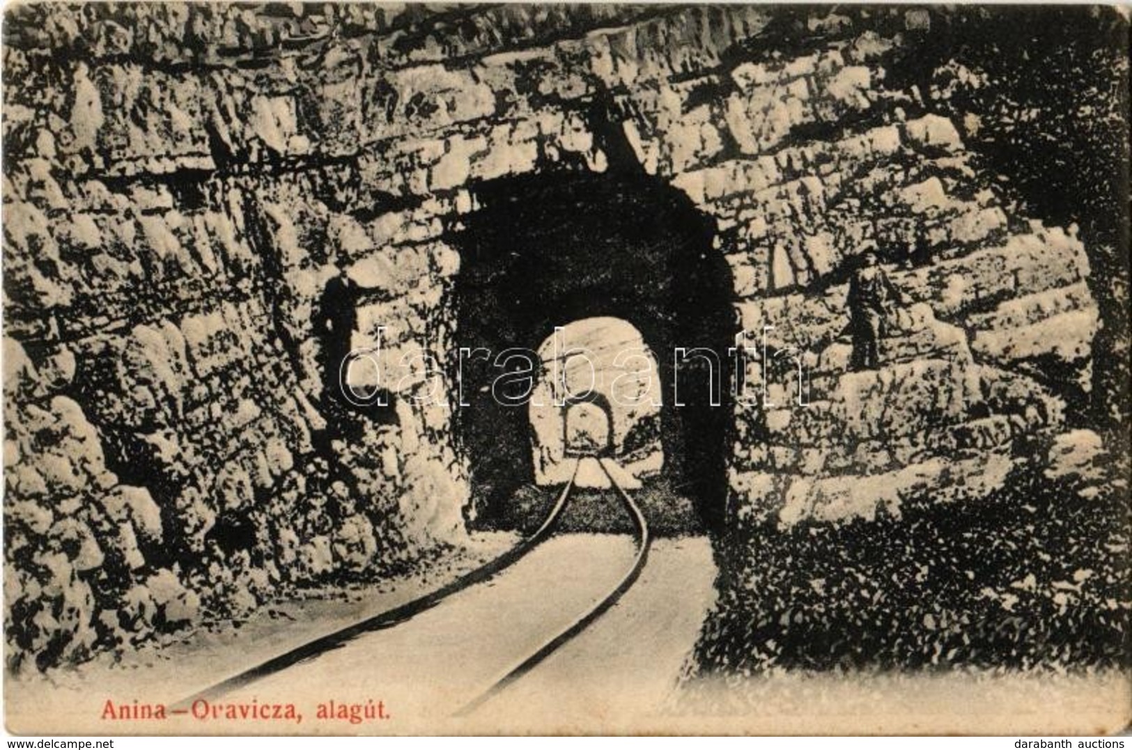 ** T2 Anina-Oravica, Oravita-Anina; Alagút. Kiadja Scheitzner Ig. / Railway Tunnel - Zonder Classificatie