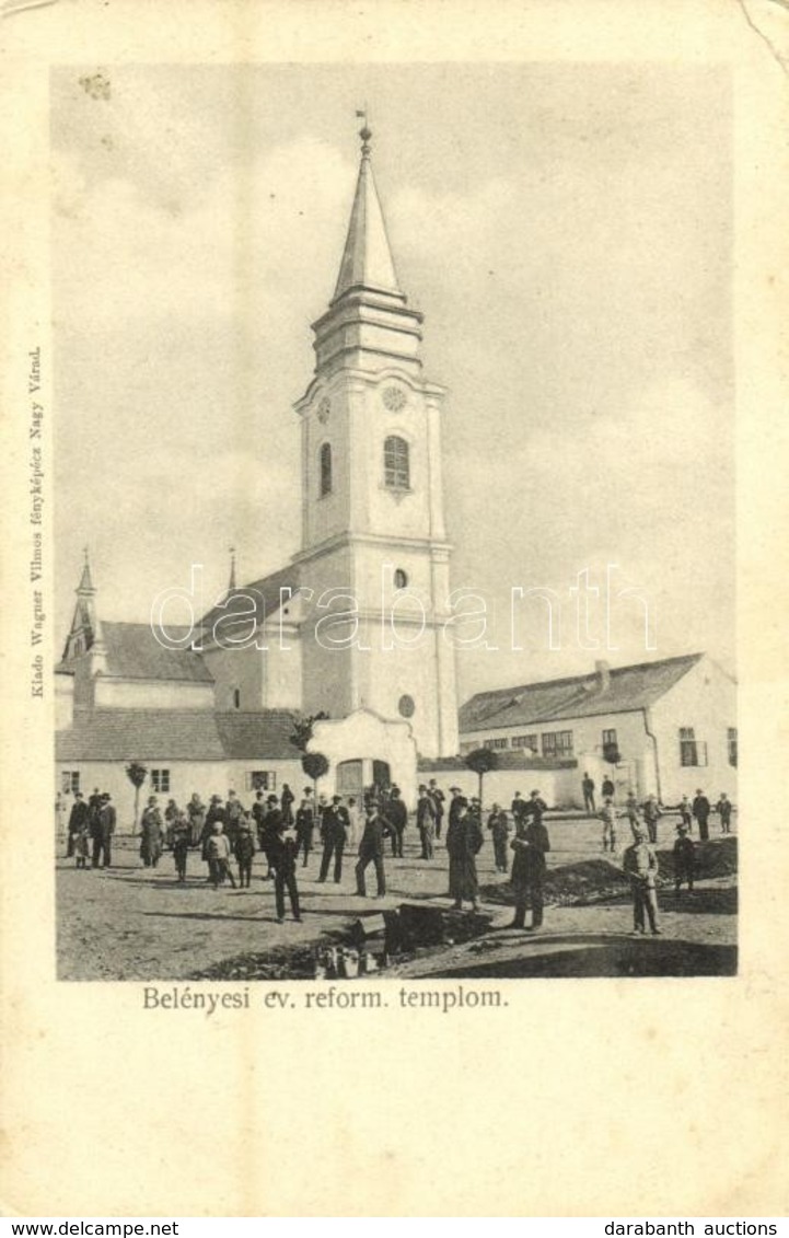 ** T2/T3 Belényes, Beius; Református Templom. Wagner Vilmos Fényképész Kiadása / Calvinist Church (EK) - Ohne Zuordnung