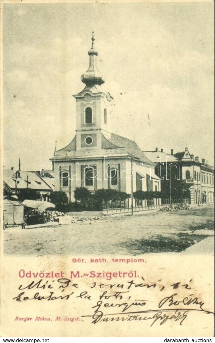 T2 1909 Máramarossziget, Sighetu Marmatiei; Görög Katolikus Templom / Greek Catholic Church - Ohne Zuordnung